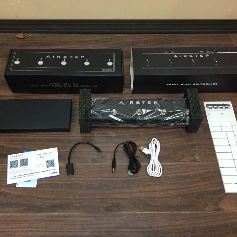 Xsonic AIRSTEP Smart Multi Controller Bluetooth Wireless Footswitch